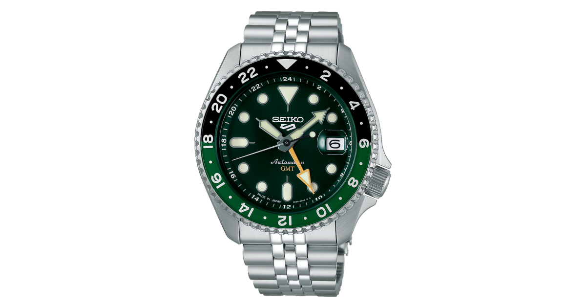 Men's Seiko 5 Sports SKX Sports Style GMT 42mm Watch - SBSC019