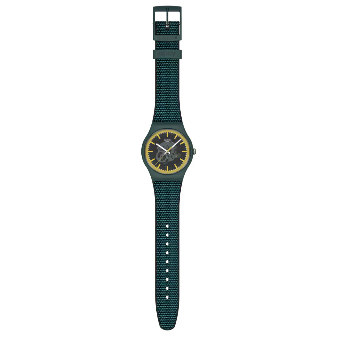 Unisex Swatch Perfectly Green Pay Watch - SO29G112-6000