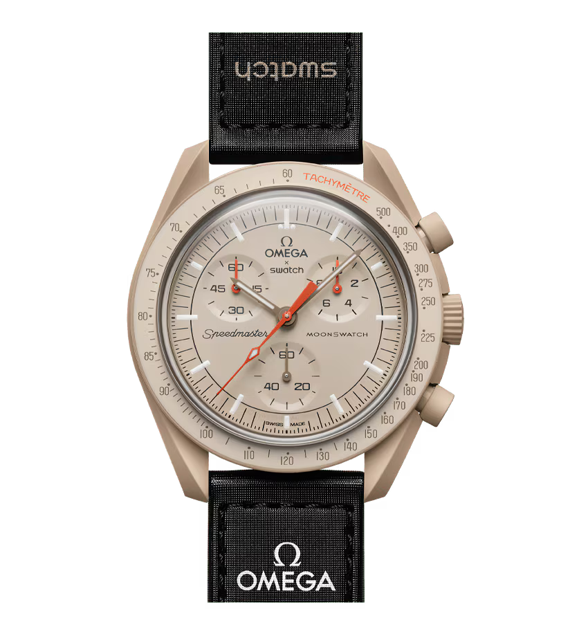 Men's Swatch x Omega MoonSwatch Mission to Jupiter 42mm Watch - SO33C100