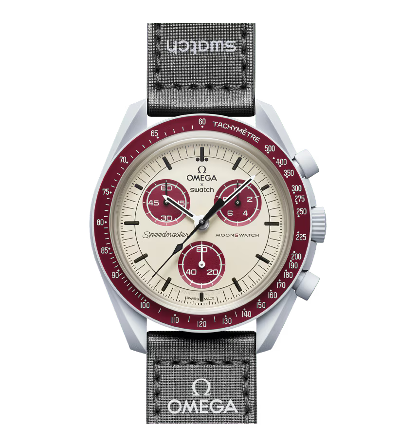 Men's Swatch x Omega MoonSwatch Mission to Pluto 42mm Watch -SO33M101