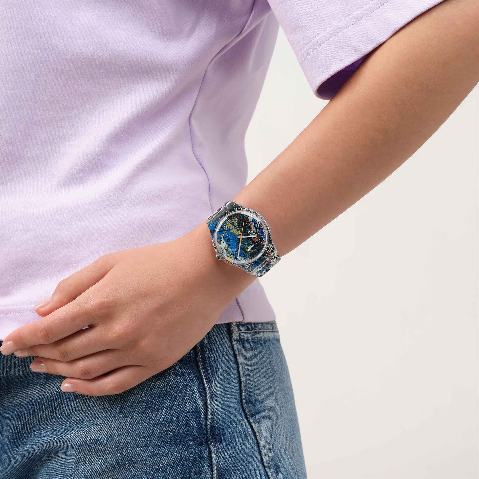 Swatch Pollock's Alchemy Unisex Watch - SUOZ366