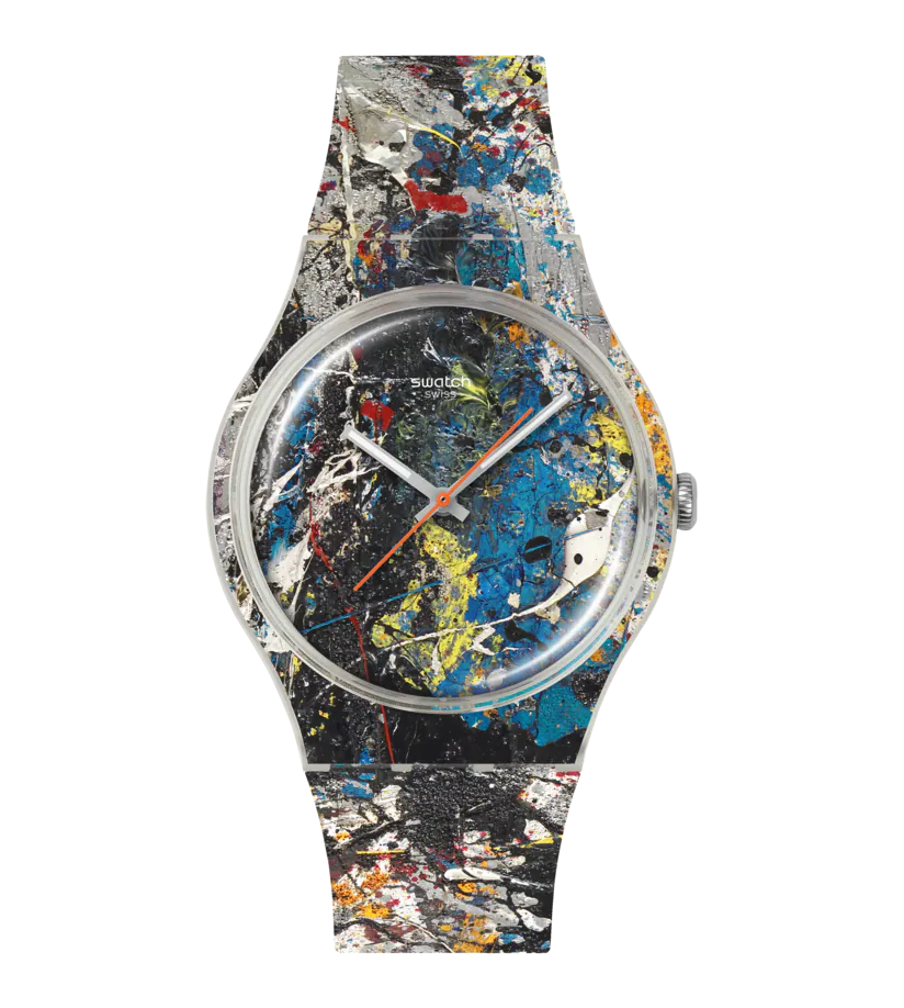 Swatch Pollock's Alchemy Unisex Watch - SUOZ366