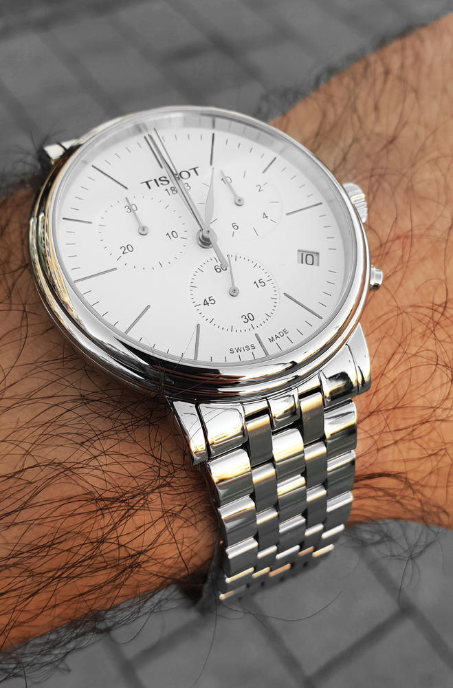 Men's Tissot Carson Premium Chronograph Watch - T122.417.11.011.00