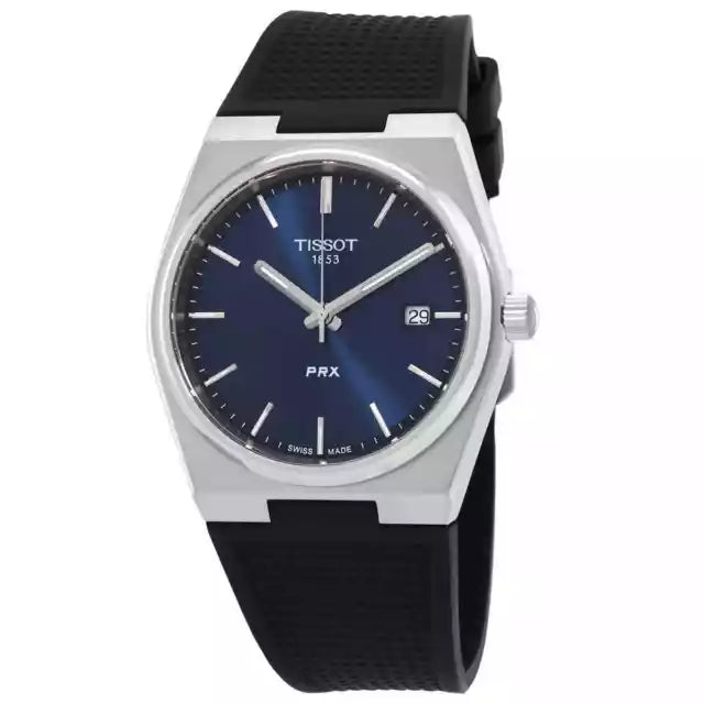 Men's Tissot Quartz Blue Dial Prx Rubber - T137.410.17.041.00