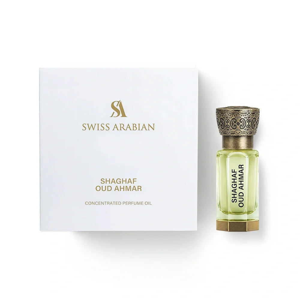 SWISS ARABIAN - SHAGHAF OUD AHMAR CONCENTRATED PERFUME OIL 25ML
