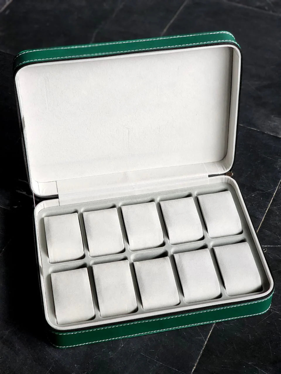 12 in 1 Watch Display Case (Green)