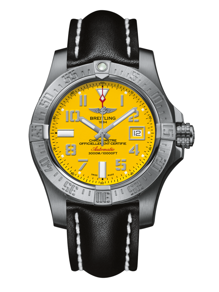 Men's Breitling  Avenger II Seawolf Stainless Steel Watch - A1733110/I519/436X