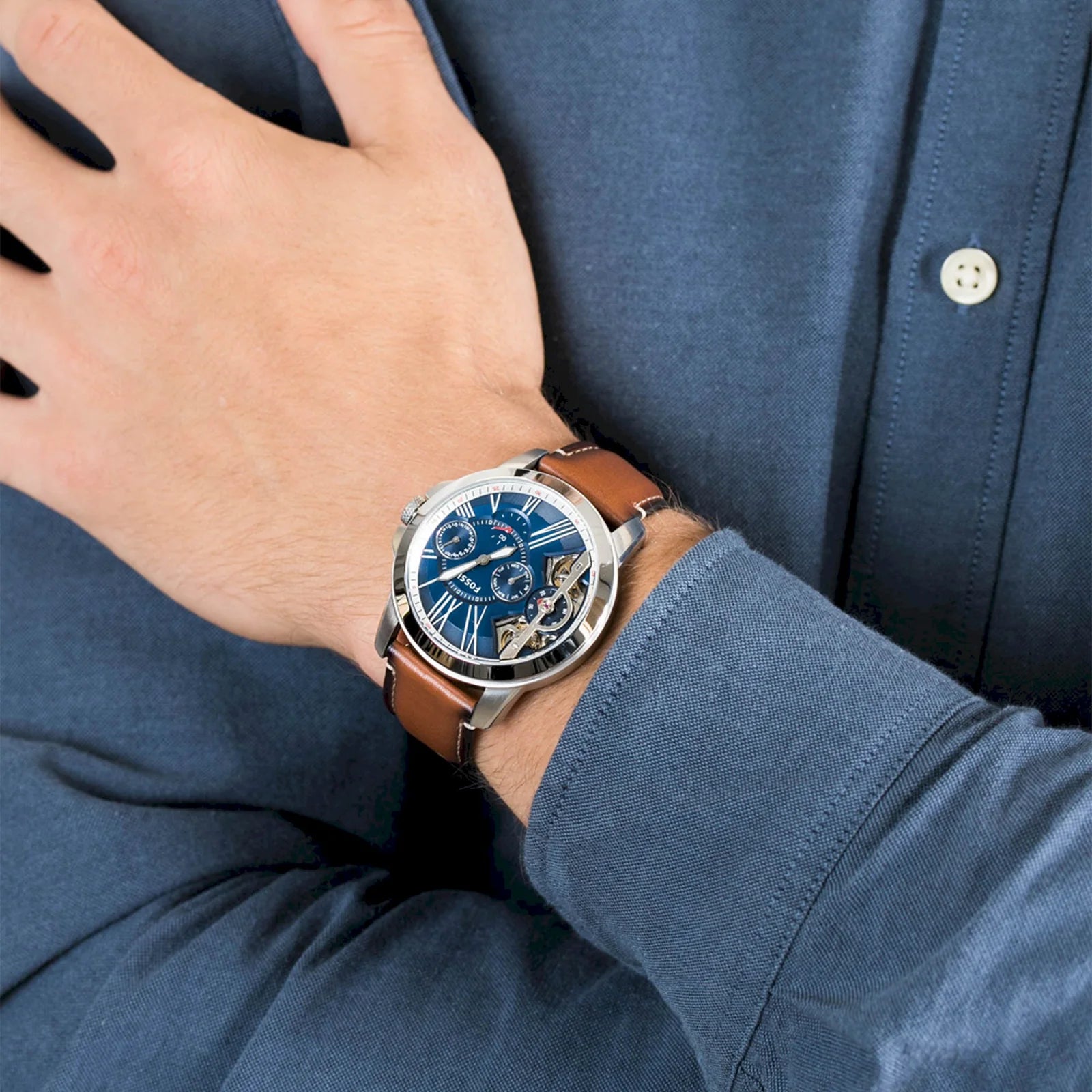 Men's Fossil Grant Twist Watch - ME1161