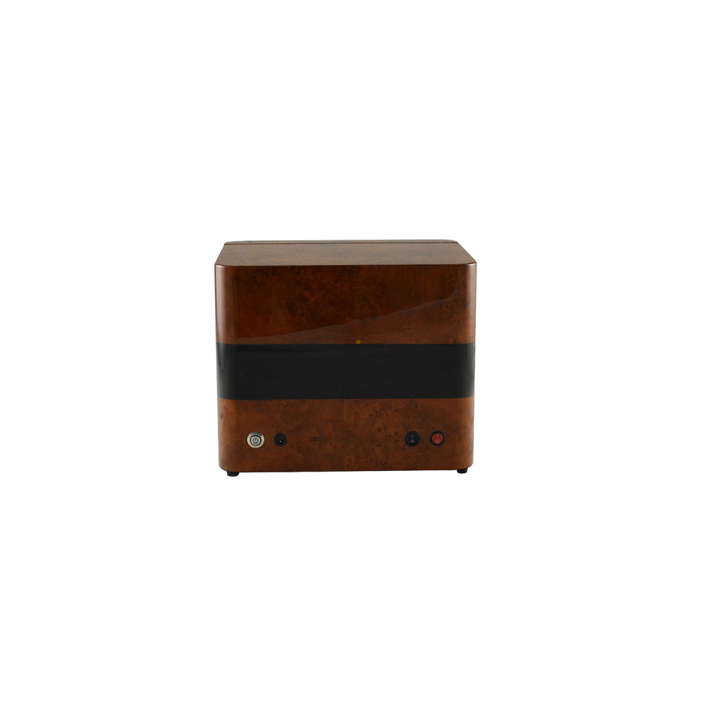 Wooden Dual watch winder (LCD Touch Screen)