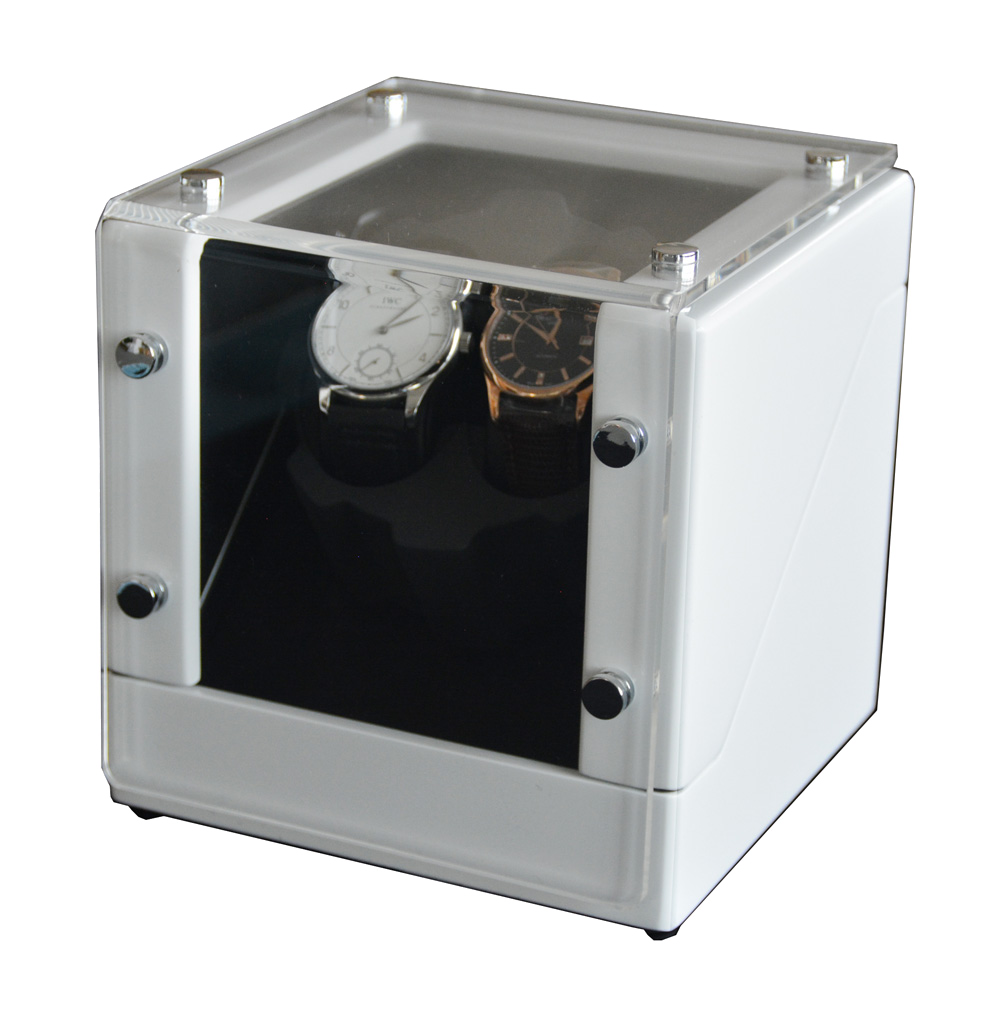 White & Black single watch winder (Winding 2 Watches)