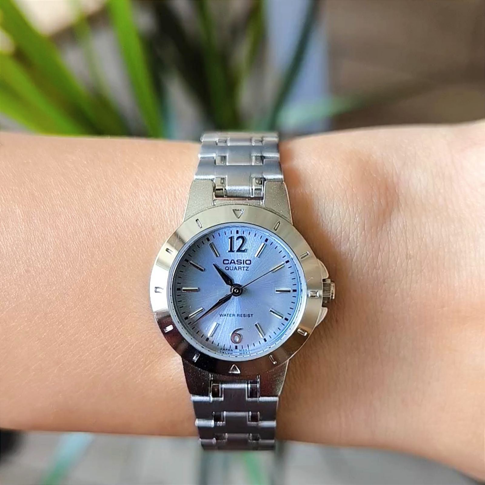 Women's Casio Vintage Silver Watch |LTP-1177A-2A