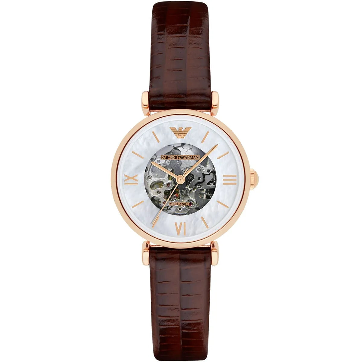 Women's Emporio Armani Gianni T-Bar Meccanico Watch -AR1993