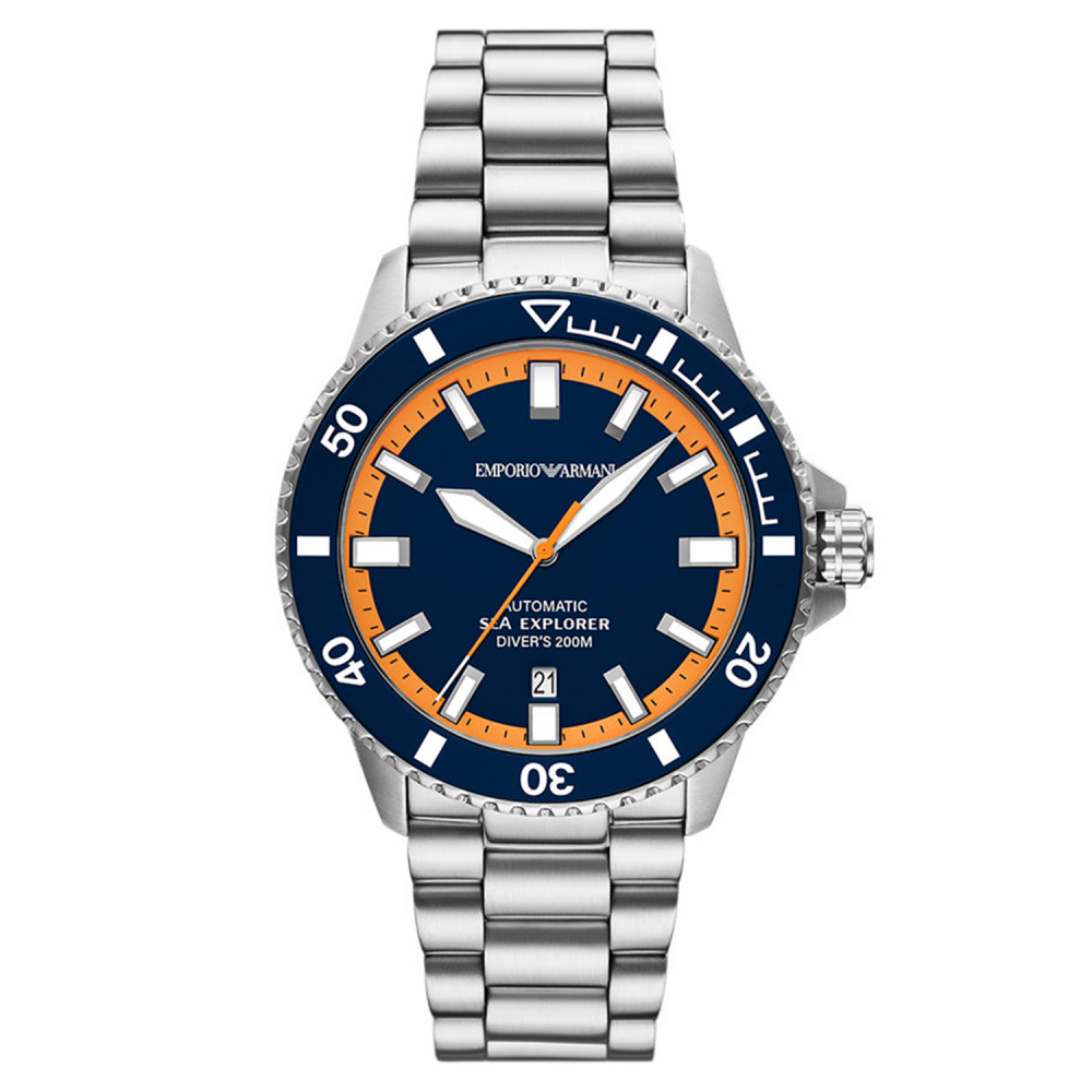 Men's Emporio Armani Sea Explorer Automatic Watch -AR60090