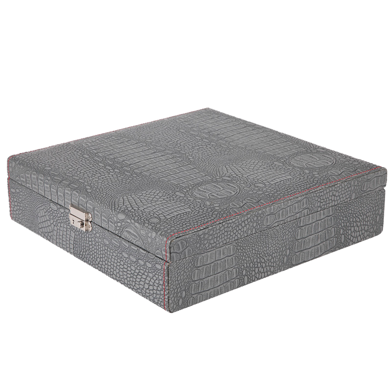 8-slot Leather Watch Display Case