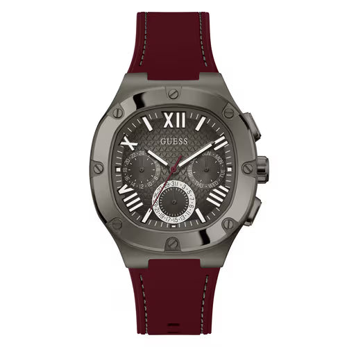 Men's Guess Gunmetal Multi-function Watch - GW0571G4