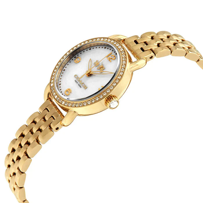 Women's Coach Delancey Mother Of Peral Watch - 14502478