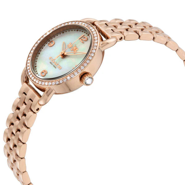 Women's Coach Delancey Mother of Pearl Watch - 14502479