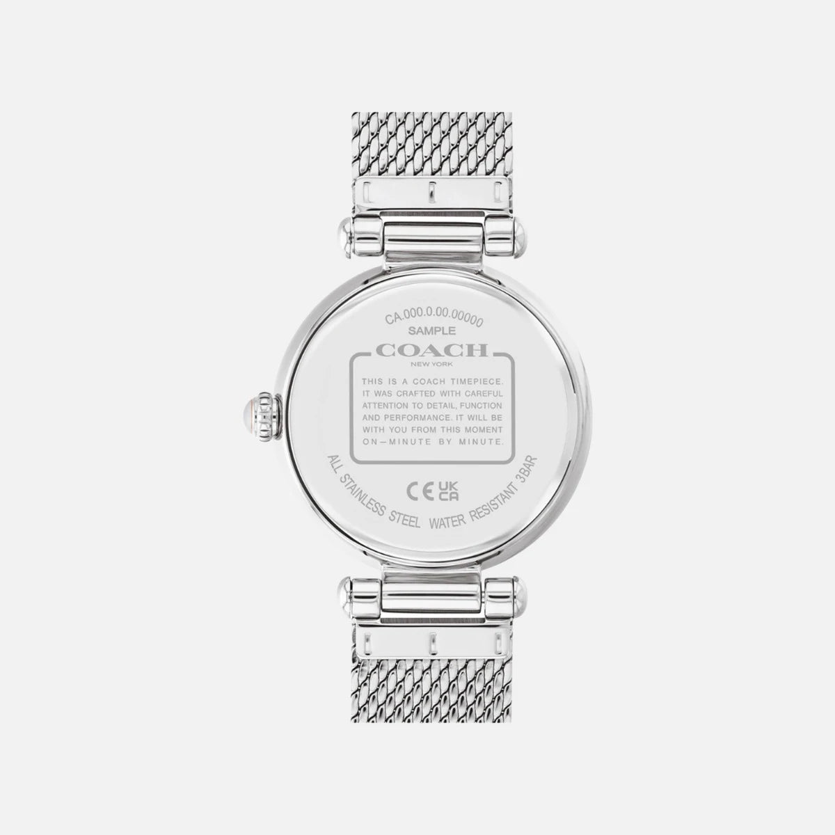 Women's Coach Cary Silver Watch - 14504011