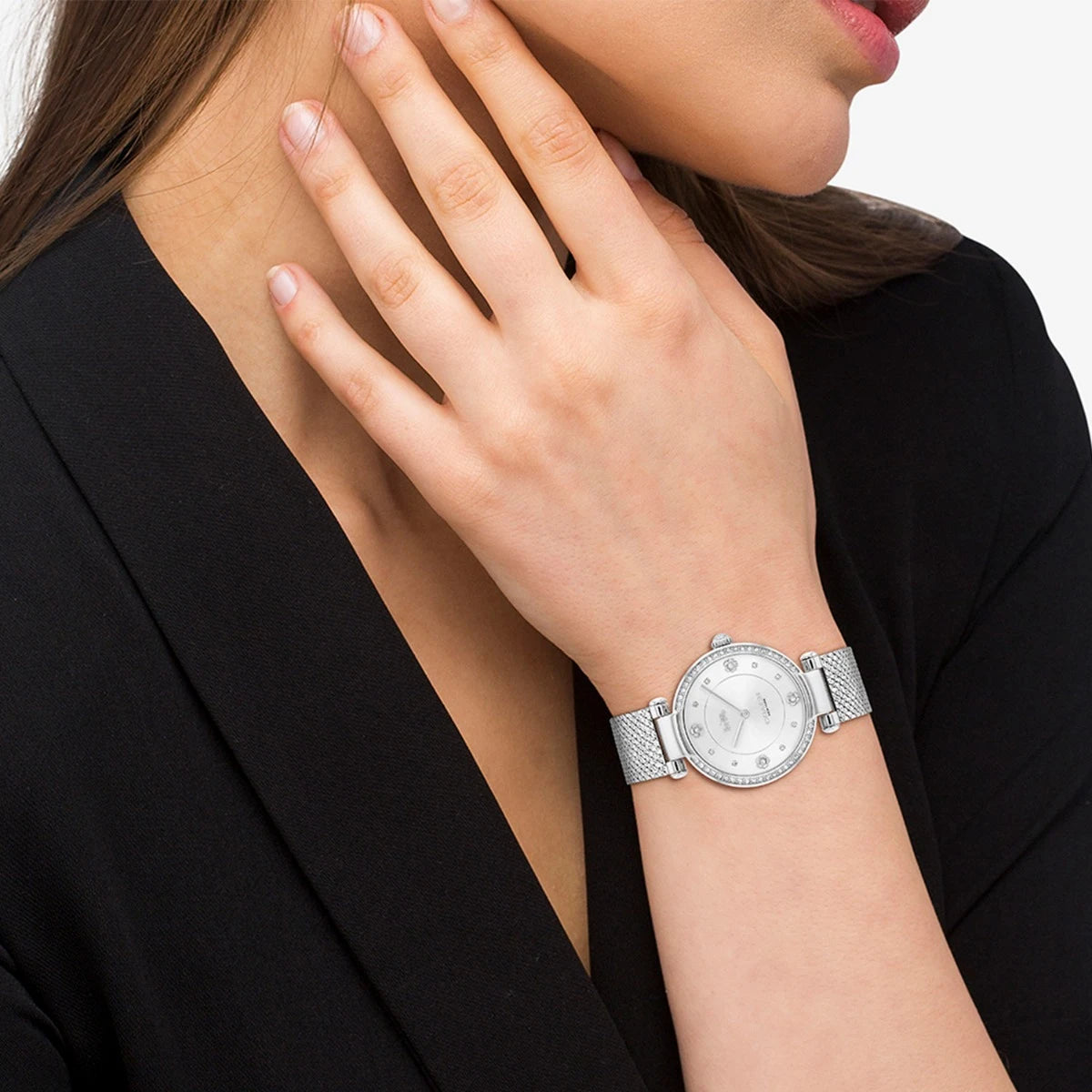Women's Coach Cary Silver Watch - 14504011