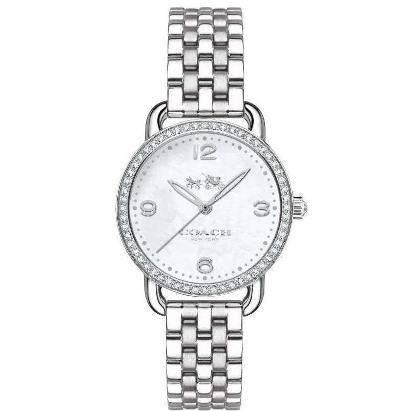 Women's Coach Delancey Mother of Pearl Watch - 14502477
