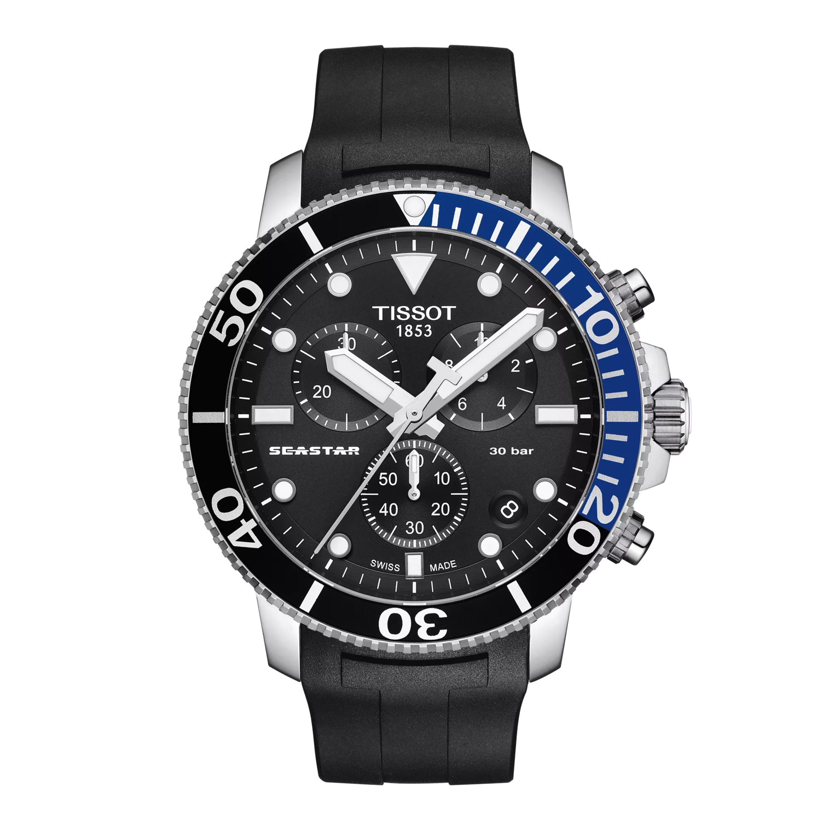 Men's Tissot Seastar 1000 Quartz Chronograph Watch -  T120.417.17.051.02