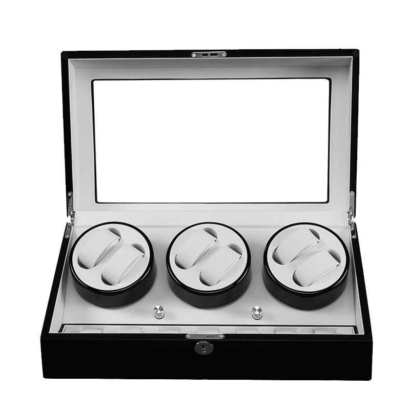 Triple watch winder - Silent rotating  (6+7 watches)