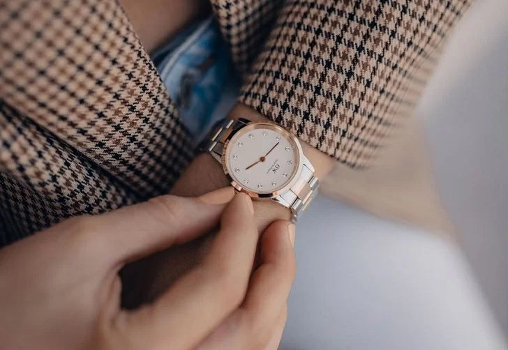 DW Iconic Link Two-Tone Women's Watch - DW00100358