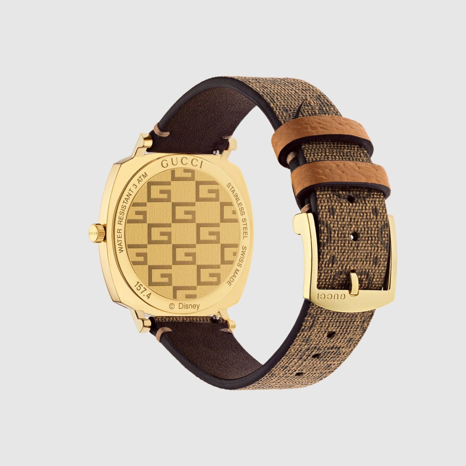 Unisex Gucci Disney Grip Gold Adult Watch - YA157420
