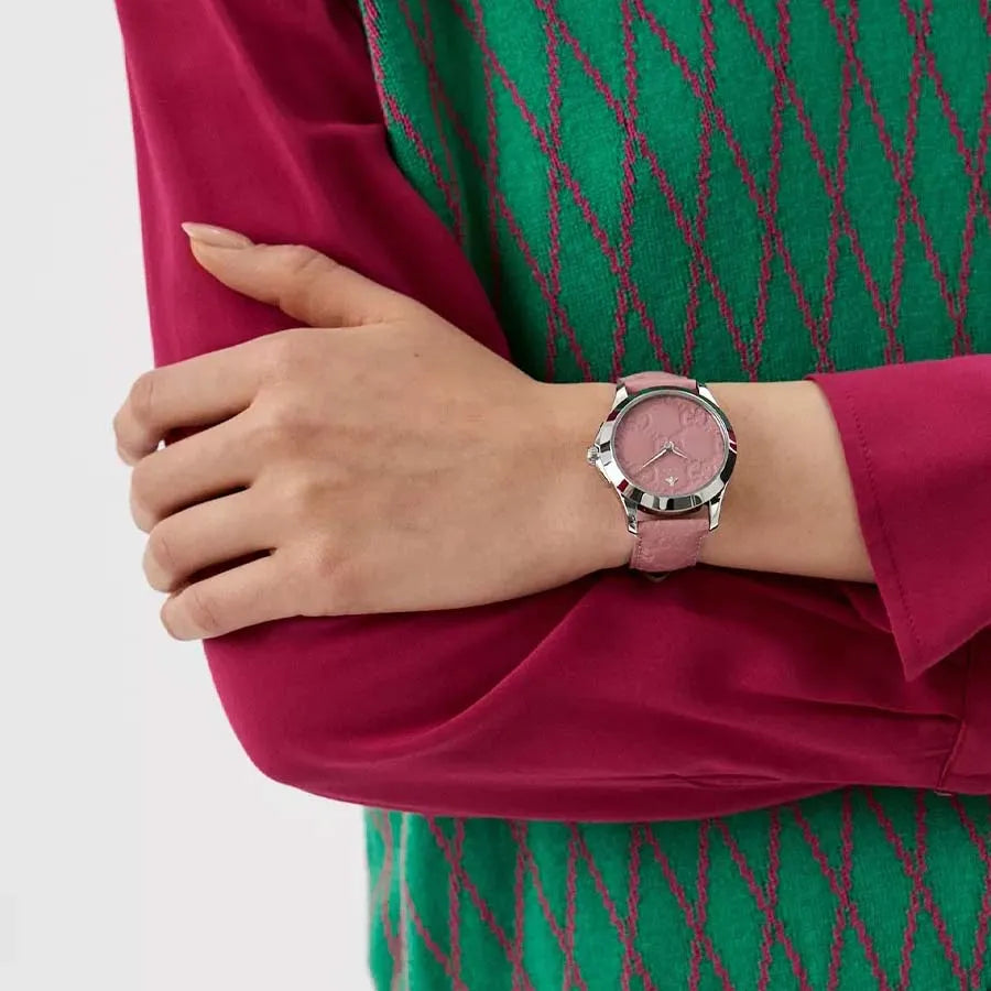 Women's Gucci G-Timeless Pink Watch - YA1264030