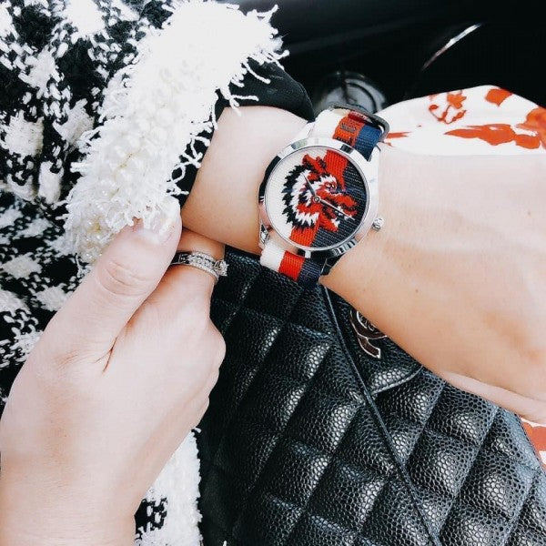 Unisex Gucci G-Timeless Wolf Motif Watch - YA1264059