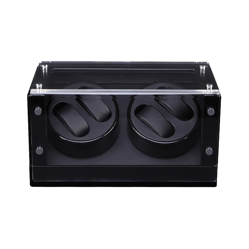 Black Double Watch Winders (Winding 4 Watches )