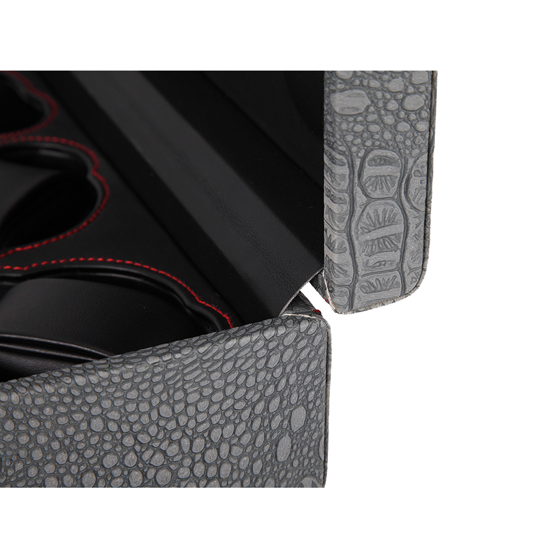 8-slot Leather Watch Display Case