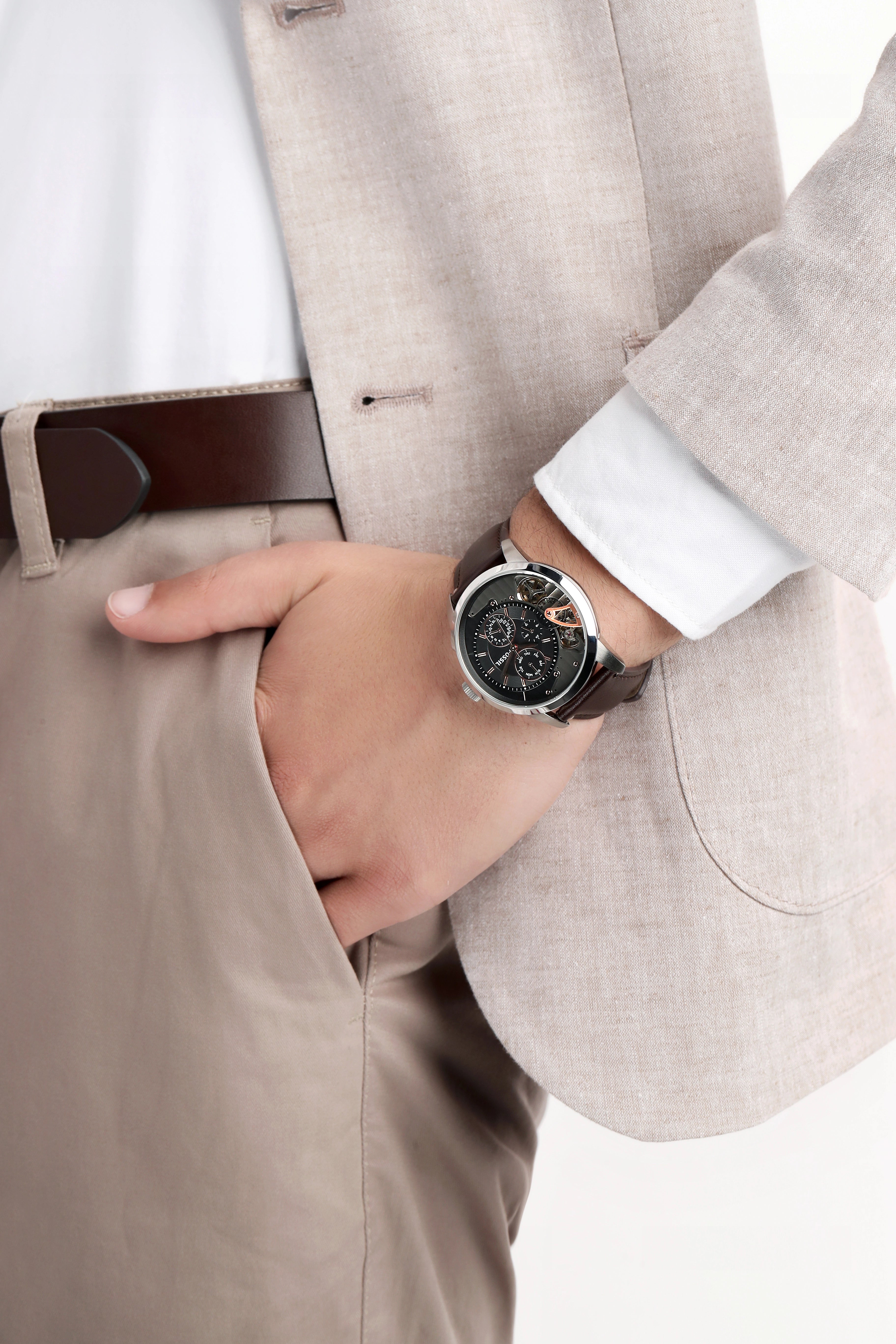 Men's Fossil Townsman Automatic Watch - ME1163