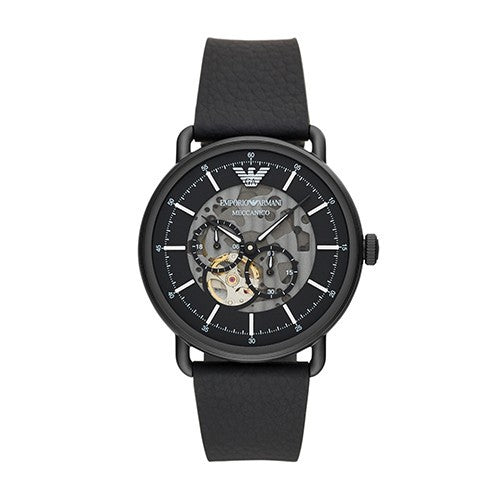 Men's Emporio Armani Aviator Open Heart Automatic 43mm Watch - AR60028