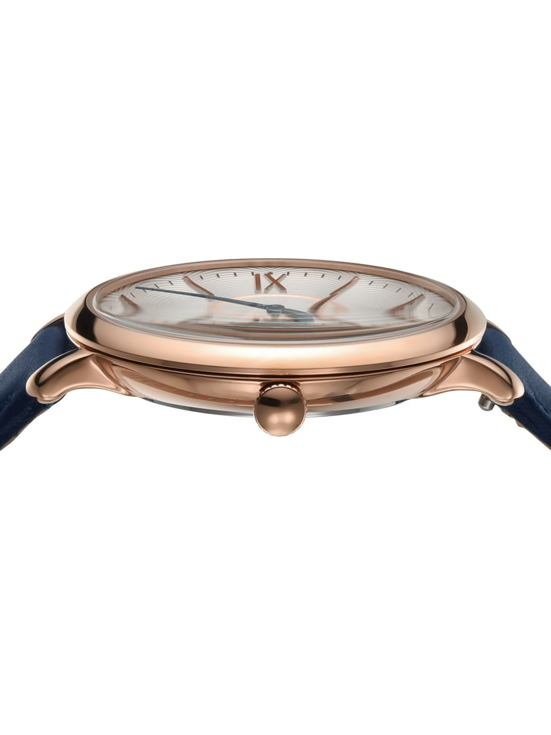 Women's Jacqueline Navy Leather Watch - ES3843