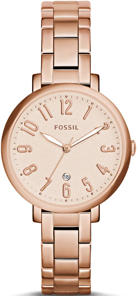Women's Fossil Jacqueline Rose Gold Watch - ES3970
