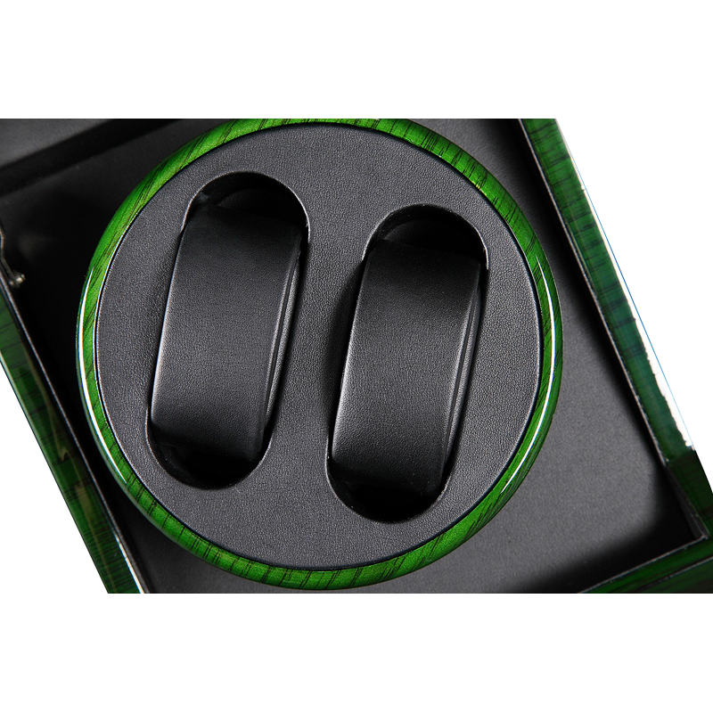 Green Transparent single watch winder (Winding 2 watches)