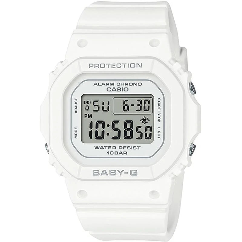 Women's Casio Baby-G White  Watch -BGD-565U-7JF
