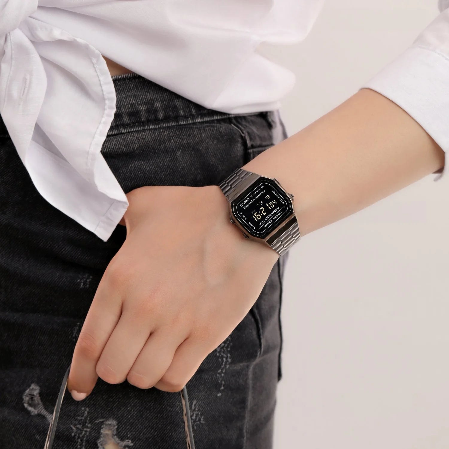 Unisex Casio Vintage Digital Watch |A168WGG-1BDF