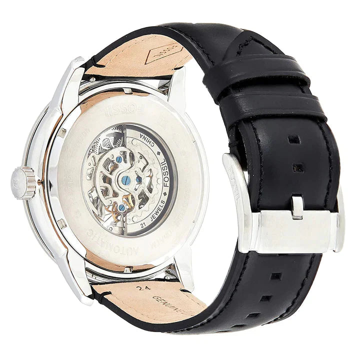 Men's Fossil Townsman Automatic Leather Watch - ME3153