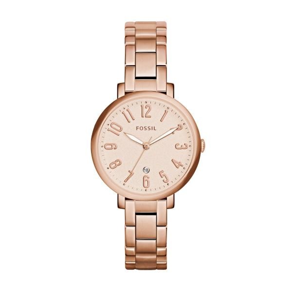 Women's Fossil Jacqueline Rose Gold Watch - ES3970
