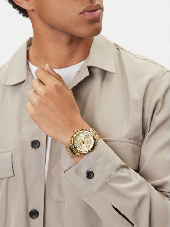 Men's Fossil Everett Chronograph Two-Tone Stainless Steel Watch - FS5796