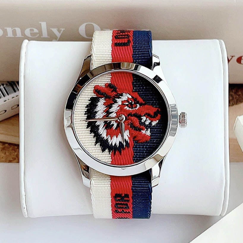 Unisex Gucci G-Timeless Wolf Motif Watch - YA1264059