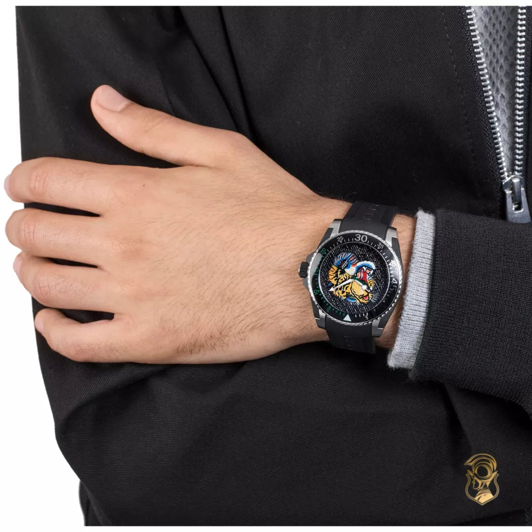 Men's GUCCI Dive Tiger Quartz watch - YA136318