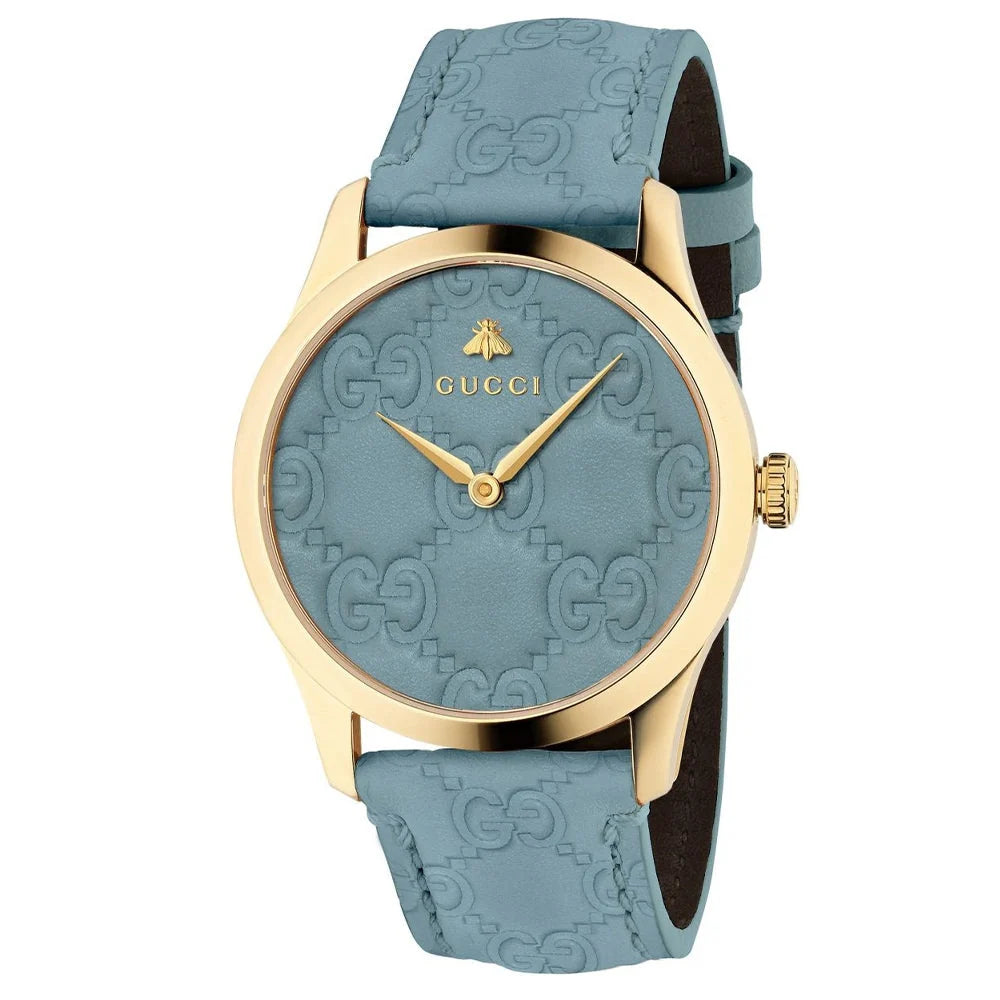 Women's Gucci G-Timeless Blue Watch - YA1264097