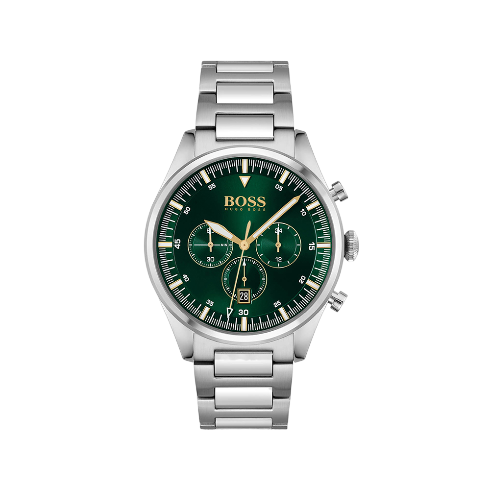 Men's BOSS Hugo Stainless Steel Pioneer Analog Watch - 1513868