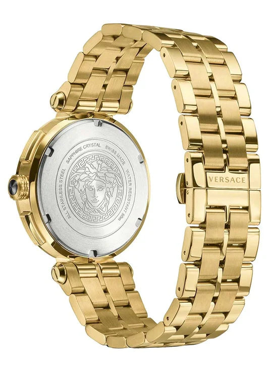 Men's Versace Aion Chronograph Gold Watch-VE1D01721