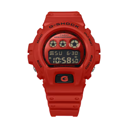 Men's Casio G-Shock Digital Watch - 50mm DW-6900RRB-4