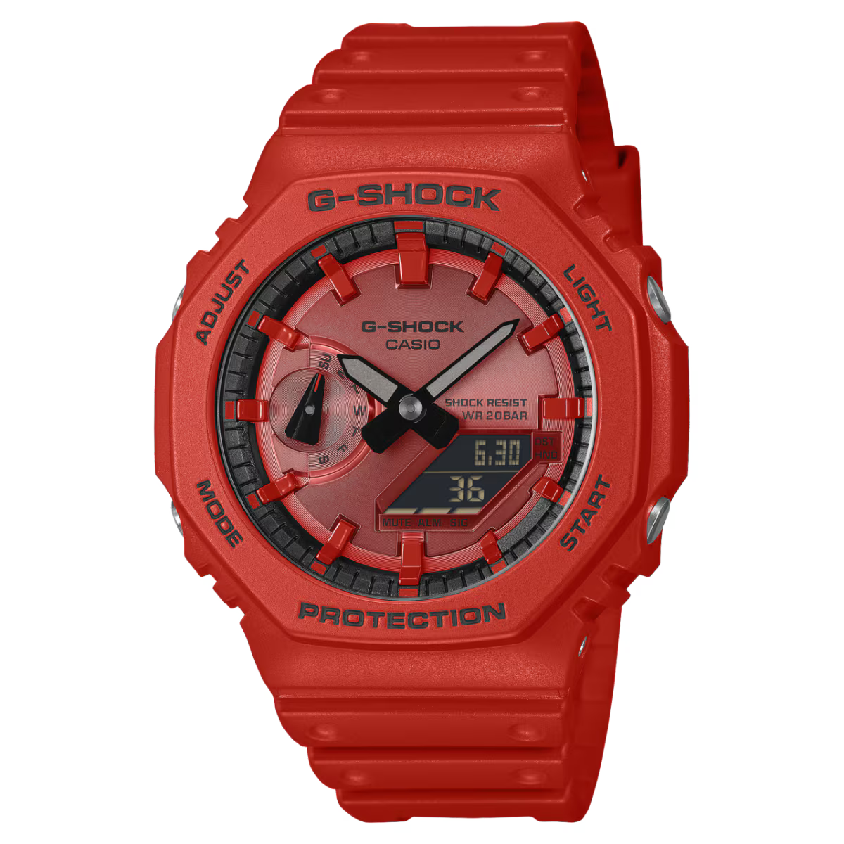 Men's Casio G-Shock Analog-Digital 45mm Watch - GA-2100RRB-4AJF