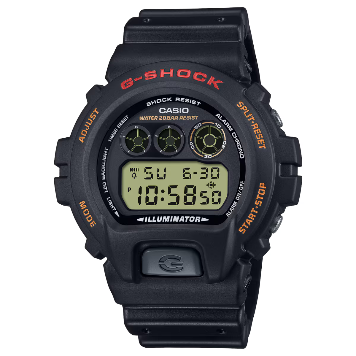 Men's Casio G-Shock Digital 50mm Watch - DW-6900UB-9JF